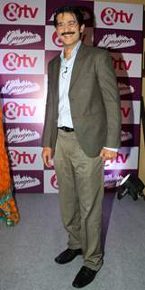 Hiten Tejwani  poses for the media at the Launch of Gangaa