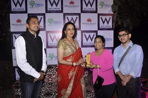 Hema Malini was felicitated at Wollywood Project's Success Bash