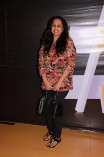 Vaishali Samant poses for the media at the Premier of Mitwaa