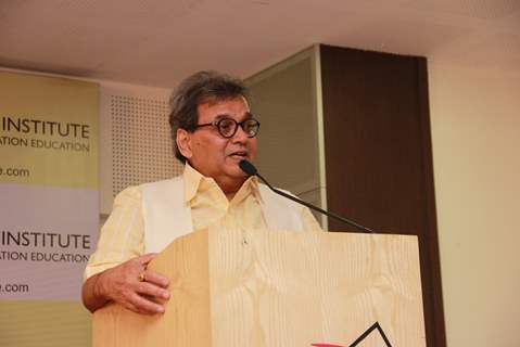 Subhash Ghai interacts with the audience at the Launch of Stpaulsice.com