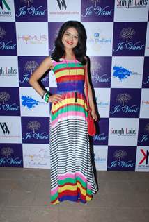 Rashmi Pitre poses for the media at Jevani Store Launch