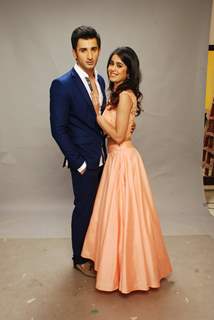 Sidhant Gupta and Gunjan Malhotra pose at the Photo Shoot of Badmashiyaan