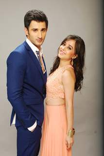 Sidhant Gupta and Suzanna Mukherjee pose at the Photo Shoot of Badmashiyaan