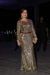 Smita Thackerey at her Son's Wedding Reception