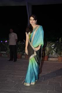 Shaina NC was seen at Smita Thackerey's Son's Wedding Reception