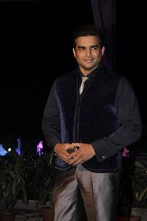 R. Madhavan was at Smita Thackerey's Son's Wedding Reception