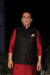 Sajid Nadiadwala at Smita Thackerey's Son's Wedding Reception