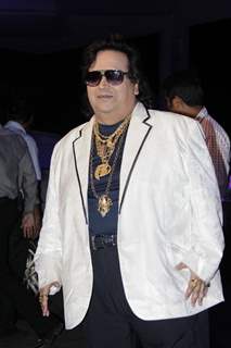 Bappi Lahiri was seen at Smita Thackerey's Son's Wedding Reception