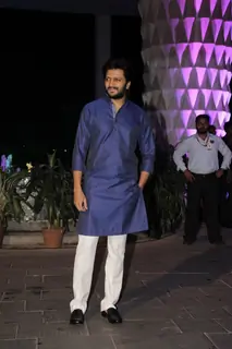 Riteish Deshmukh at Smita Thackerey's Son's Wedding Reception