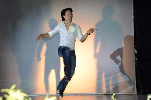 Tiger Shroff performs at the Annual Day of Children's Welfare Centre High School