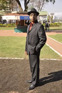 Anant Mahadevan poses for the media at AGP Race