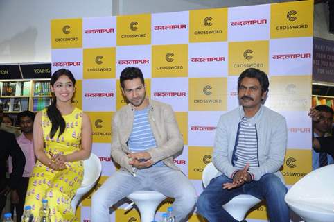 Team promotes Badlapur at the Launch of the Biggest Crossword Bookstore