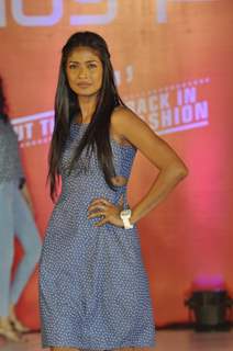 Carol Gracias walks the ramp at 109 Fashion Show