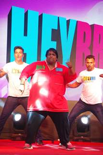 Ganesh Acharya performs at the Promotions of Hey Bro