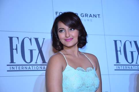 Sonakshi Sinha was snapped at the Launch of Foster Grant Signature