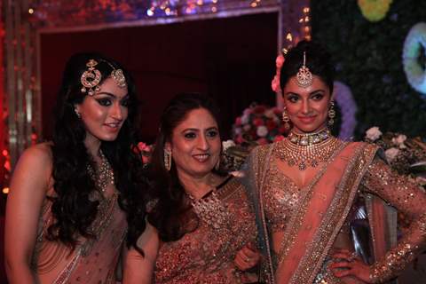 Divya Khosla was at Tulsi Kumar and Hitesh Rahlan's Sangeet Ceremony