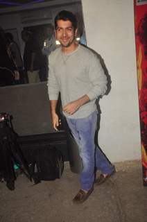 Rohit Dhawan poses for the media at the Special Screening of Badlapur