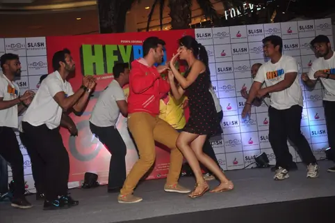 Cast performs at the Promotions of Hey Bro