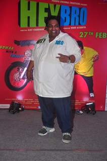 Ganesh Acharya poses for the media at the Promotions of Hey Bro