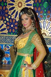 Sambhavna Seth poses for the media at the Launch of Razia Sultan