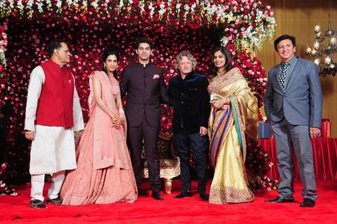 Rohit Bal was snapped at Subbarami Reddy's Grand Son's Wedding Reception