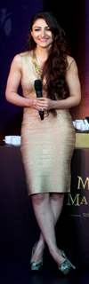 Soha Ali Khan was snapped at Magnum Promotional Event