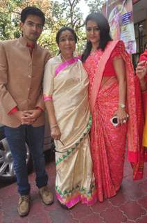 Asha Bhosle was at Dr. Veen Amundra's Album Launch