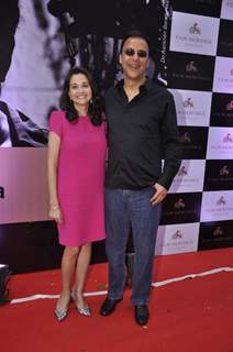 Vidhu Vinod Chopra and his wife were at Heritage Films Foundation Event