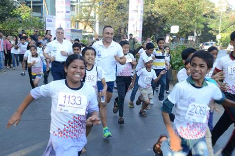 Rahul Bose was snapped at the Runathon Organised by Reliance Energy