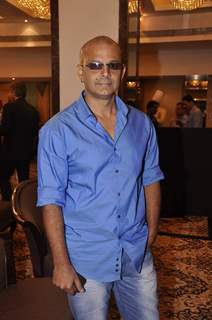 Nasir Kazi poses for the media at Dinesh Raheja and Jeetendra Kothari's Book Launch