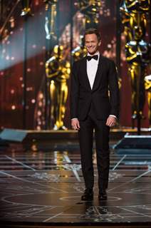 Neil Patrick Harris was snapped hosting the Oscars 2015