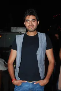 Yash Sinha poses for the media at the Launch of Servicewali Bahu