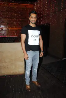 Vishal Karwal poses for the media at the Launch of Servicewali Bahu