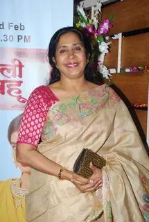 Kiran Bhargava poses for the media at the Launch of Servicewali Bahu