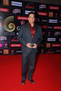 Lalit Pandit poses for the media at GIMA Awards 2015