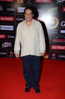 Anup Jalota poses for the media at GIMA Awards 2015