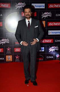 Anil Kapoor poses for the media at GIMA Awards 2015