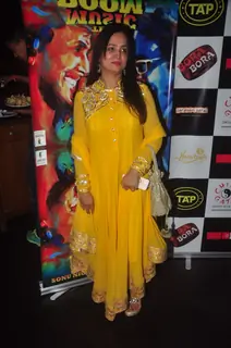 Smita Thackarey poses for the media at Sonu Nigam and Bickram Ghosh's Album Launch