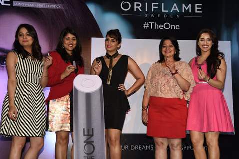 Huma Qureshi was snapped at the Launch of Oriflame Matte Lipstick