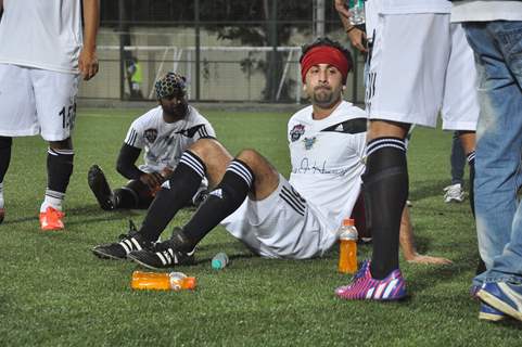 Ranbir Kapoor was snapped at All Stars Football Match