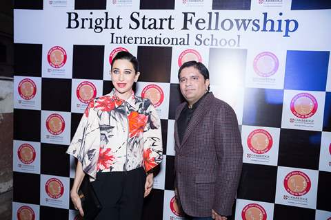 Karishma Kapoor Cheers 'Bright Start Fellowship International School' Kids