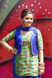 Trishikha Ashish Tripathi as Sab TV Celebrates Holi