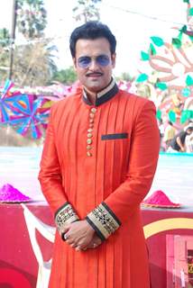 Rohit Roy at Sab TV's Holi Celebration