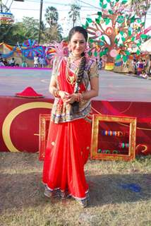 Disha Wakani at Sab TV's Holi Celebration