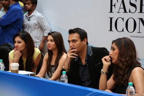 The judges at the Max Fashion Icon India 2015