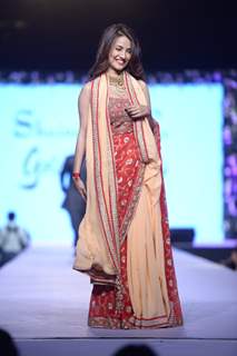 Tia Bajpai walks the ramp at Fevicol Caring With Style