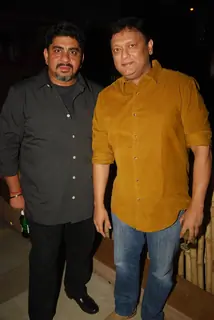 Kiran Karmarkar and Rajan Shahi pose for the media at the Launch of Tere Sheher Mein