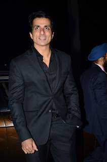 Sonu Sood was seen at Tulsi Kumar's Wedding Reception