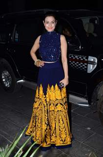 Ameesha Patel at Tulsi Kumar's Wedding Reception