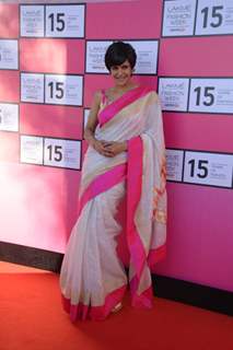 Mandira Bedi at the Lakme Fashion Week Preview